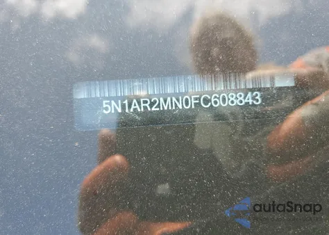 2015 Nissan Pathfinder S from USA, damaged, VIN 5N1AR2MN0FC608843